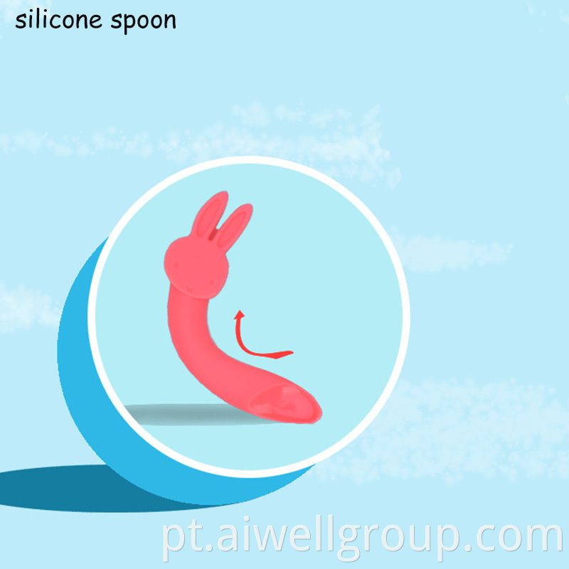 Silicone Baby Feeding Spoon